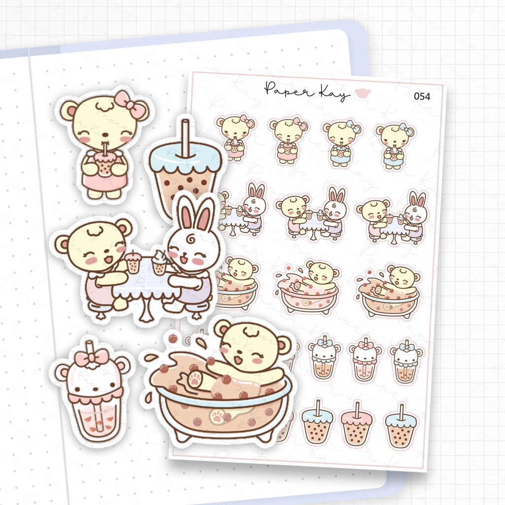 Boba Sticker Sheet