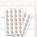 Phone / Video Call Sticker Sheet