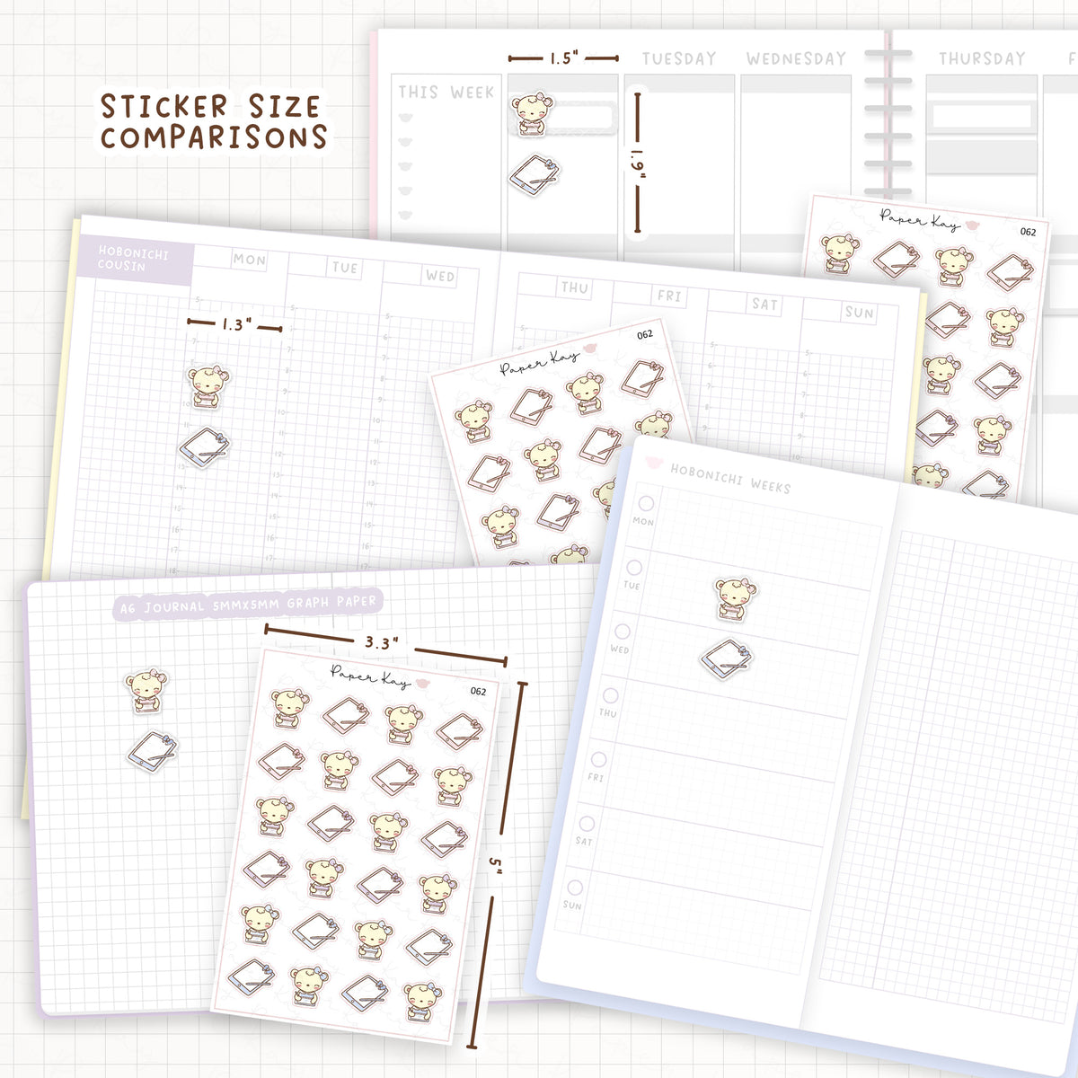 Tablet Drawing / Designing Sticker Sheet