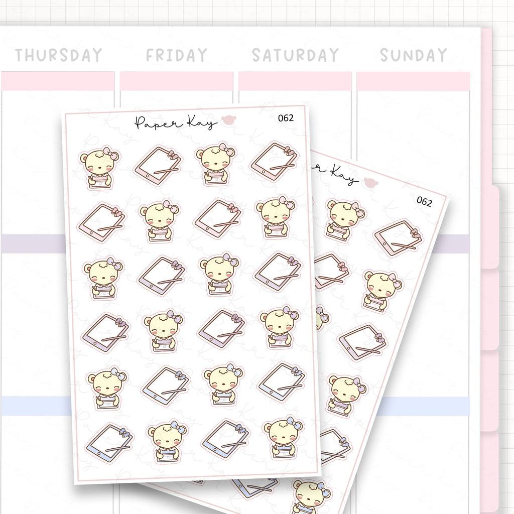 Tablet Drawing / Designing Sticker Sheet