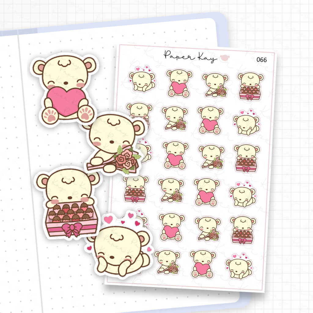 Valentine's Day Sticker Sheet