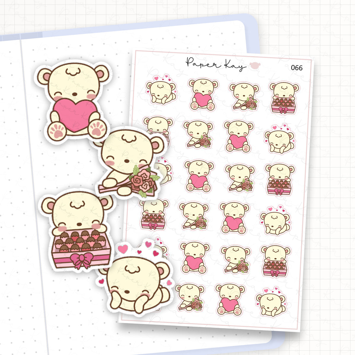 Valentine's Day Sticker Sheet