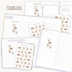 Milk and Cookies Sticker Sheet
