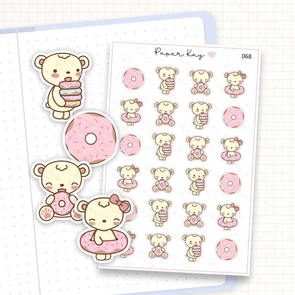 Doughnuts Sticker Sheet