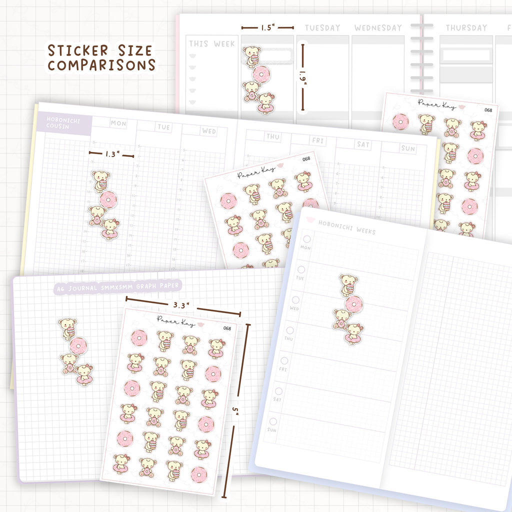 Doughnuts Sticker Sheet