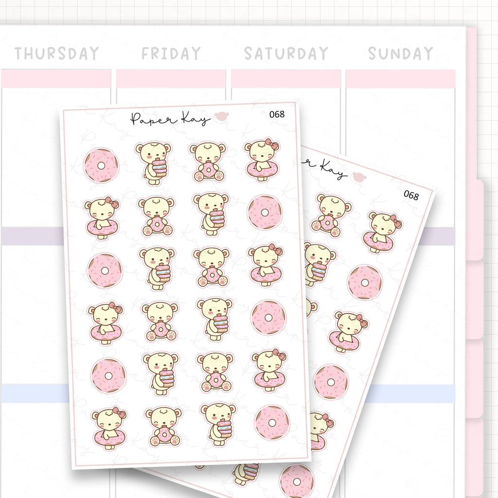 Doughnuts Sticker Sheet