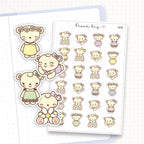 Spring Daisy Sticker Sheet