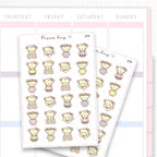 Spring Daisy Sticker Sheet