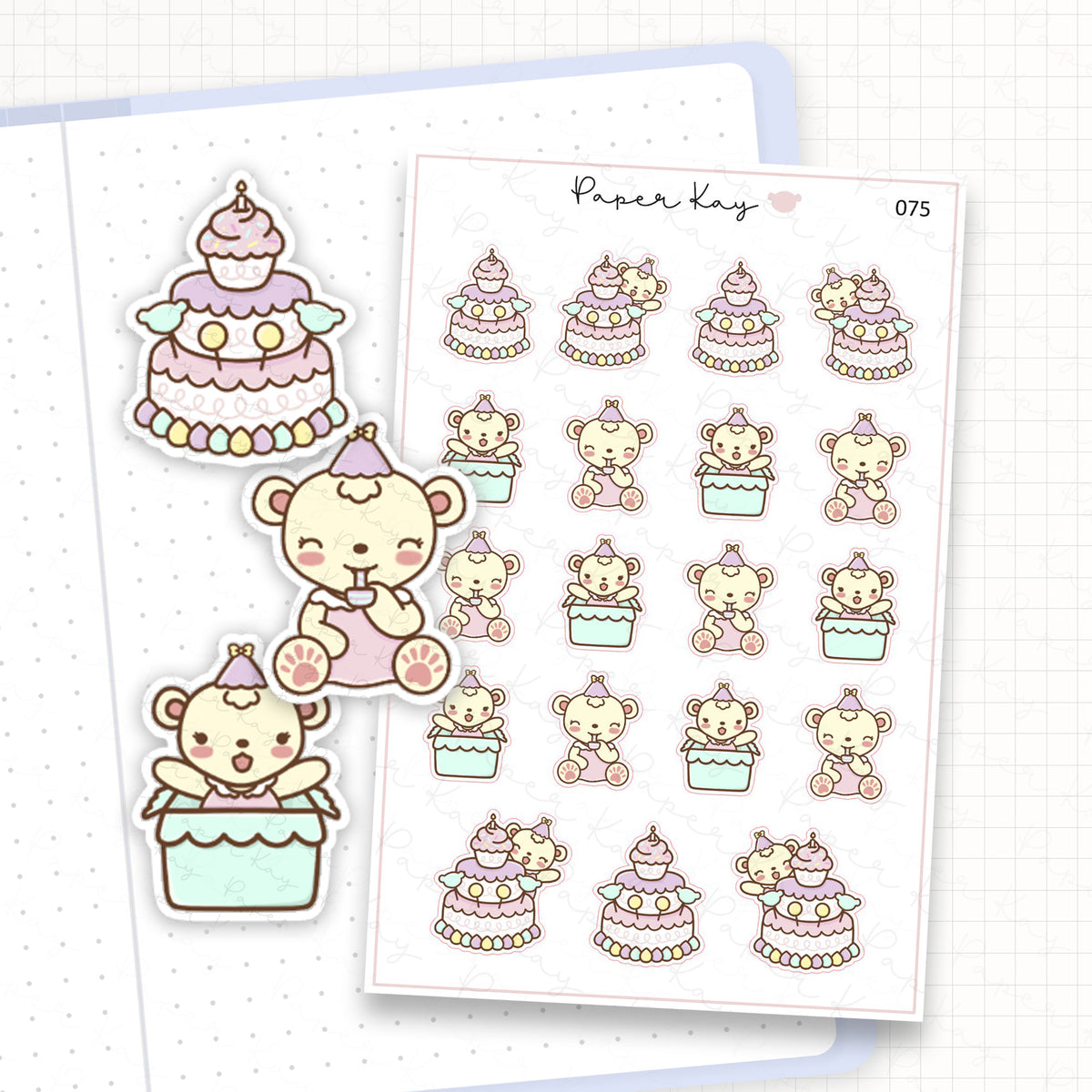 Birthday Sticker Sheet