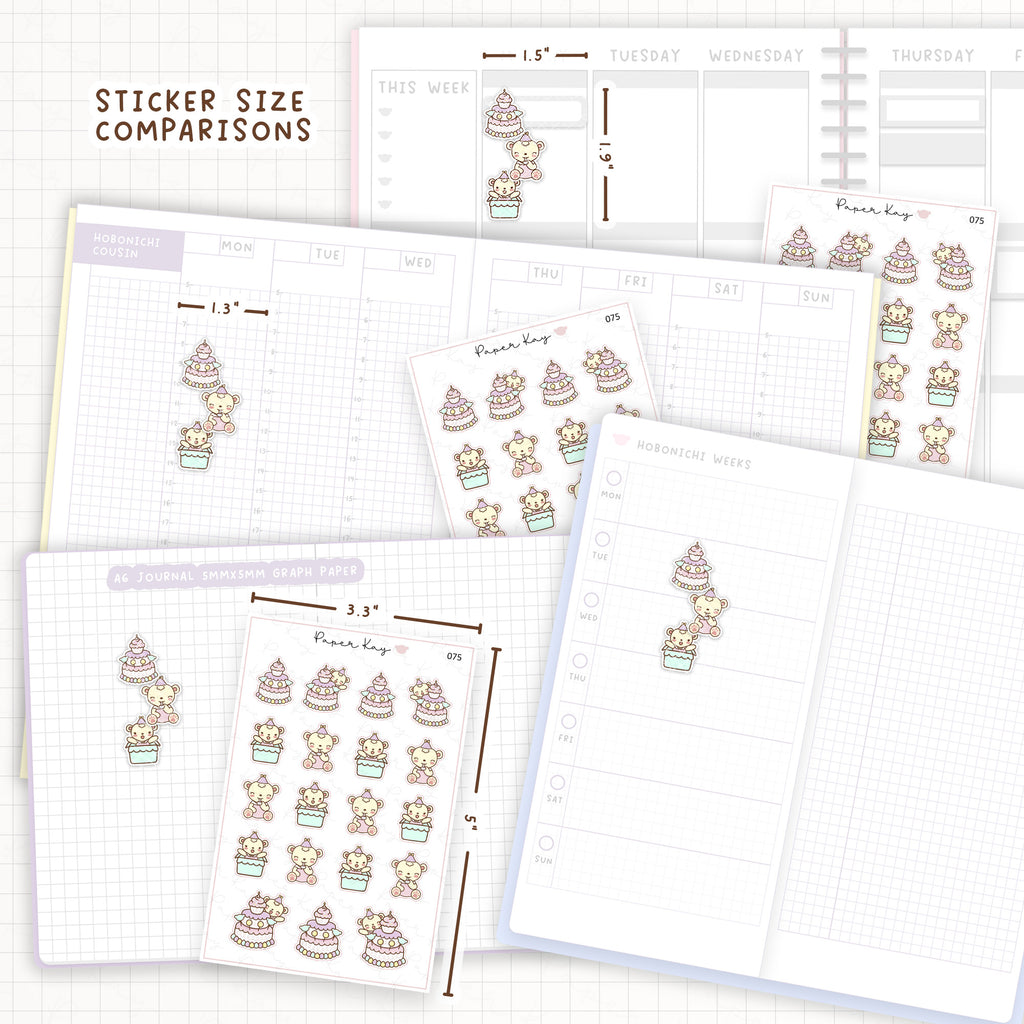 Birthday Sticker Sheet