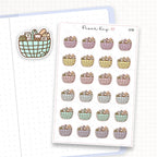 Food Shop / Grocery Shopping Sticker Sheet