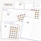 Food Shop / Grocery Shopping Sticker Sheet