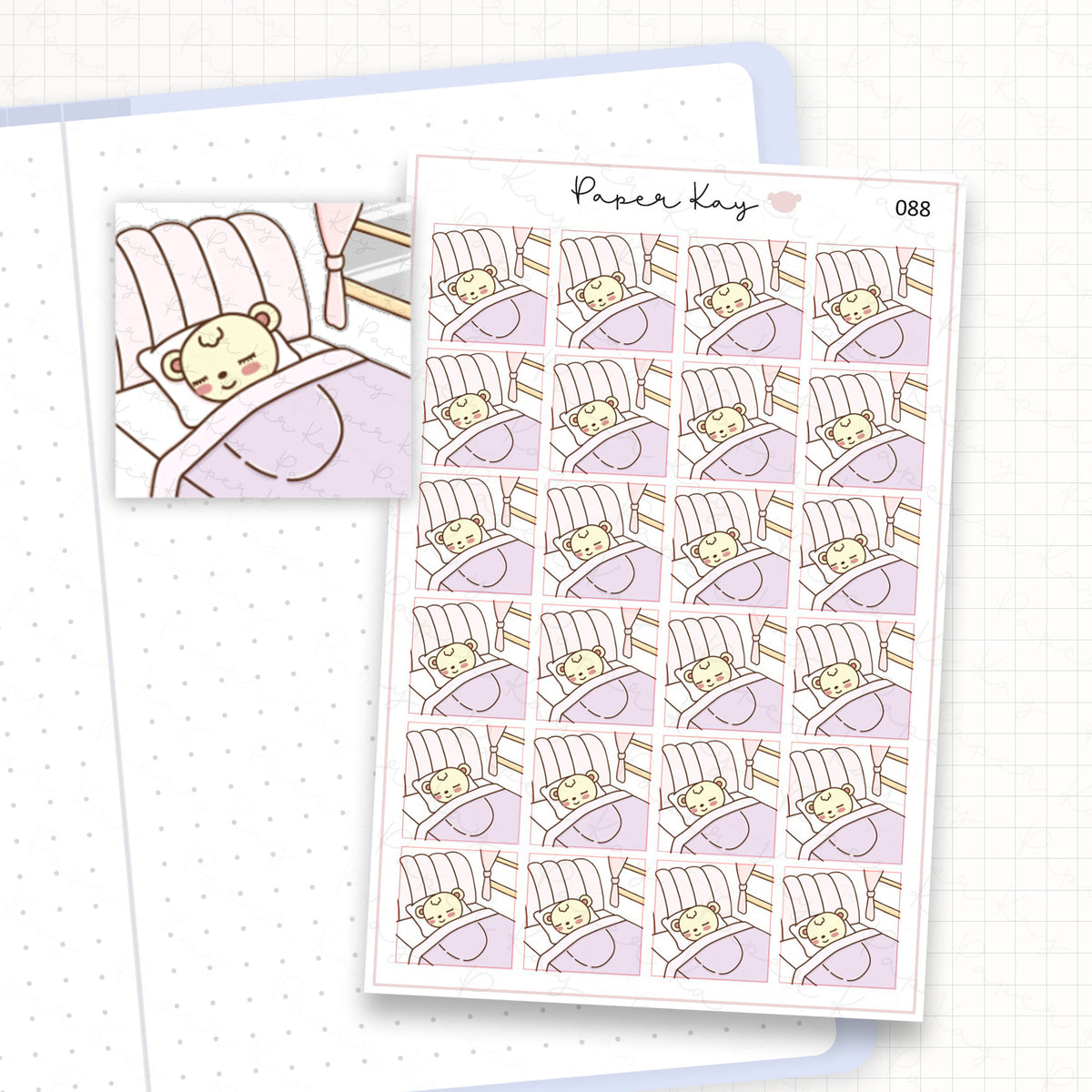 Nap Time Sticker Sheet