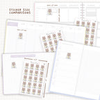 Home Workout Sticker Sheet