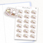 Couch Potato / Snacking Sticker Sheet
