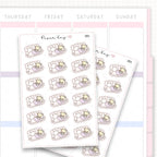 Cosy Reading Sticker Sheet