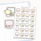 Computer / Work Sticker Sheet