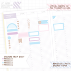 Hobonichi Cousin Tick Boxes and Icons - Functional Stickers