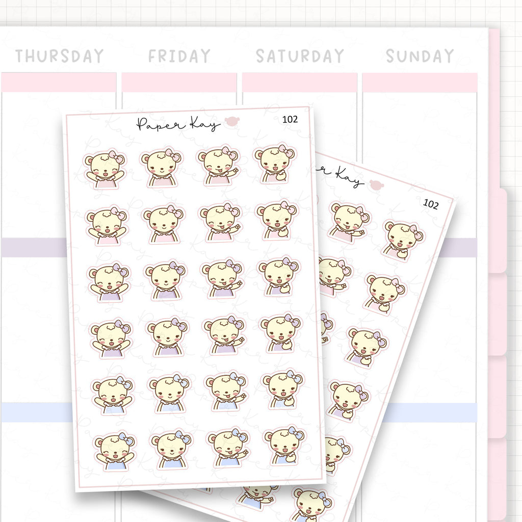 Good Mood Sticker Sheet