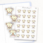 Sad / Upset Mood Sticker Sheet