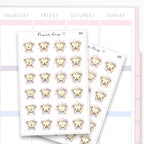 Loved / Delighted / Joyful Mood Sticker Sheet