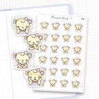 Unwell / Nauseated Mood Sticker Sheet