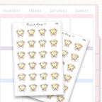 Unwell / Nauseated Mood Sticker Sheet