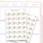 Fed Up Mood Sticker Sheet