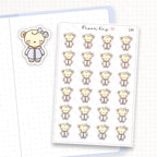 PJ / Pyjama Day Sticker Sheet