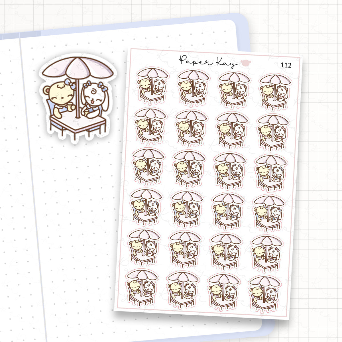 Catch Up Sticker Sheet