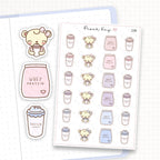 Protein Shake Sticker Sheet
