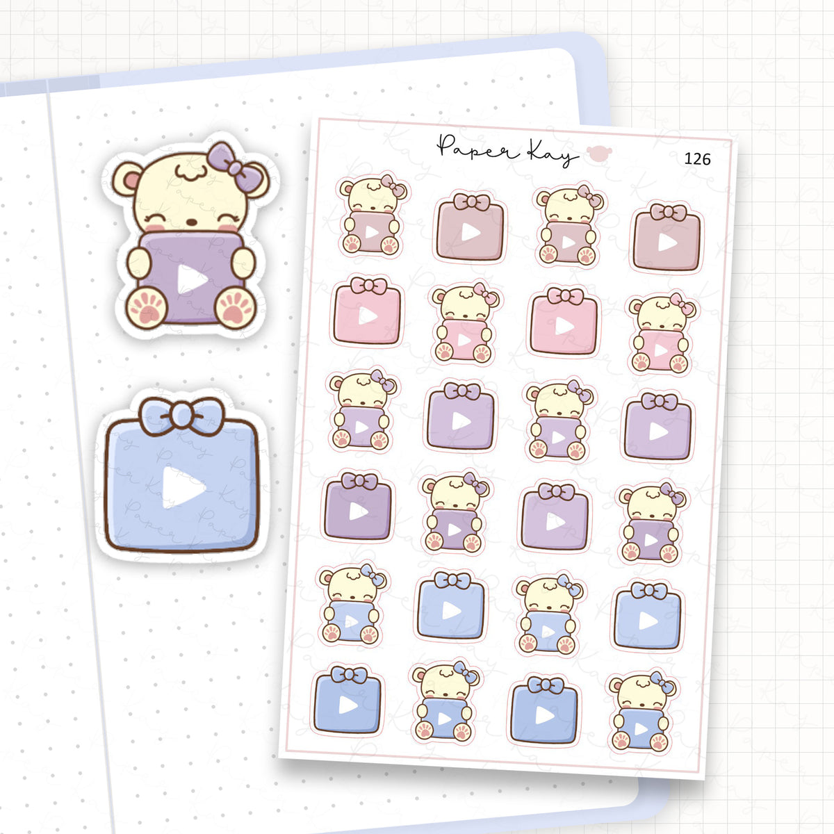 Social Media Sticker Sheet