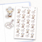 Snow Shovel Sticker Sheet
