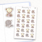 Crochet Sticker Sheet