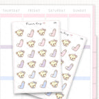 Inhaler / Asthma Tracker Sticker Sheet