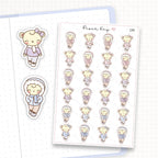 Winter Walk Sticker Sheet