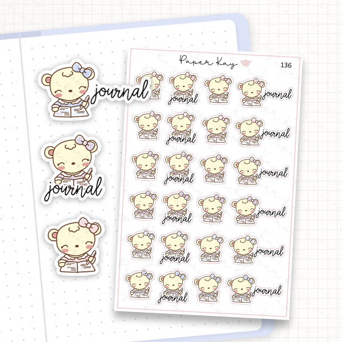 Journaling Sticker Sheet