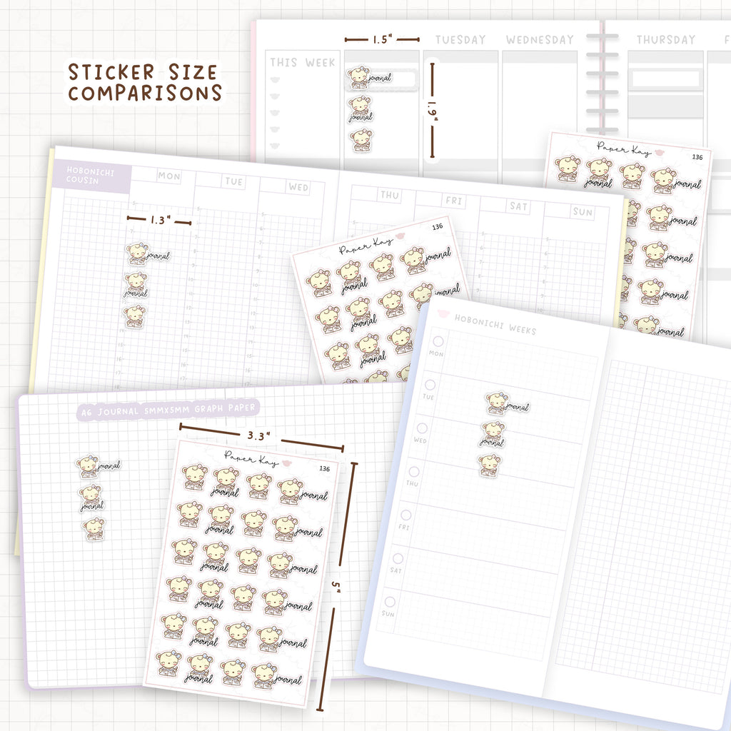 Journaling Sticker Sheet