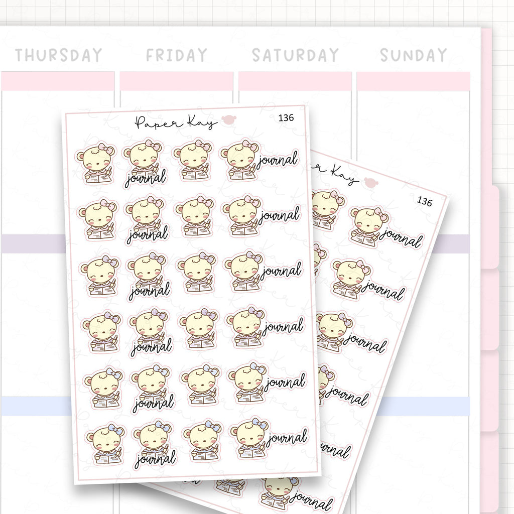 Journaling Sticker Sheet