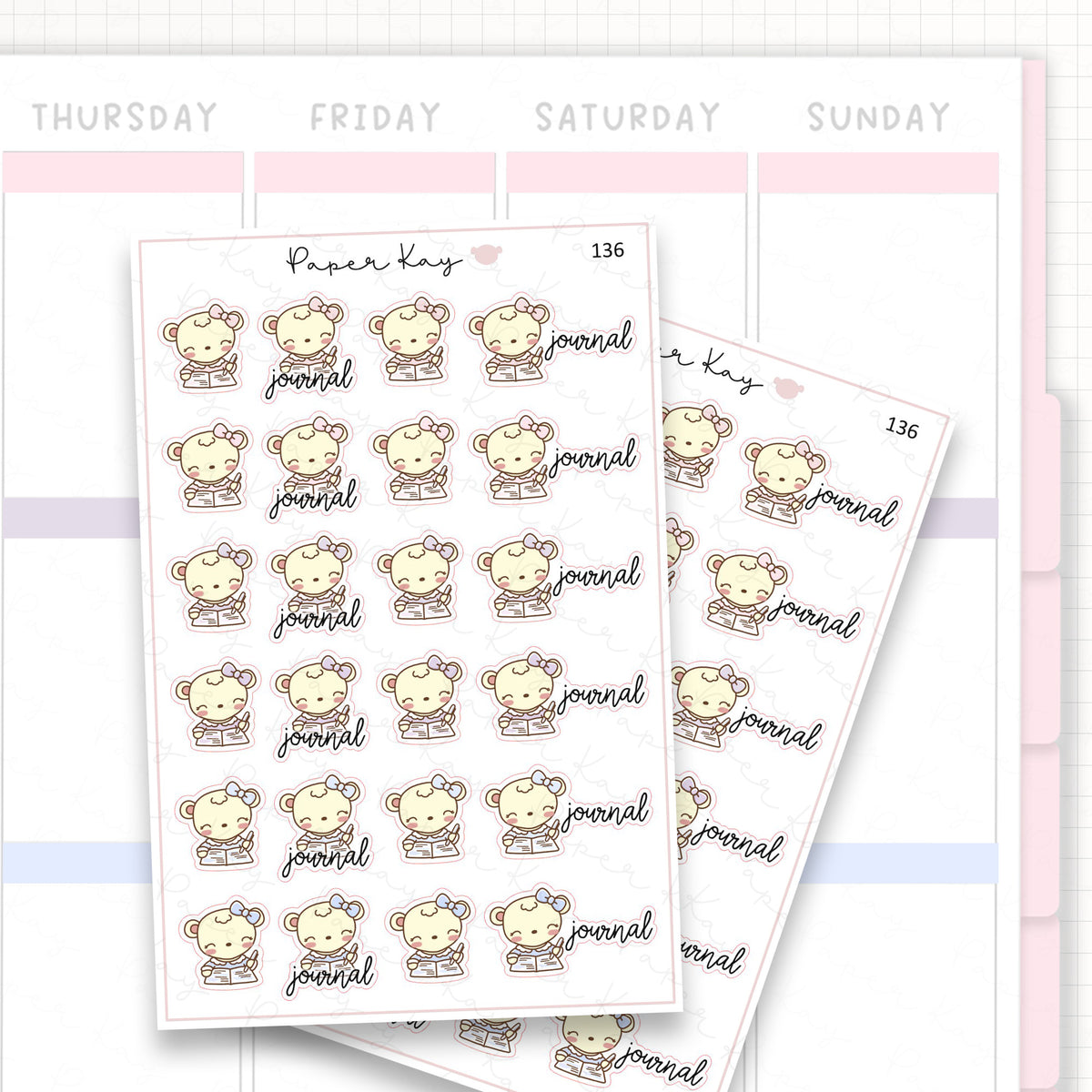 Journaling Sticker Sheet