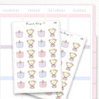 Candle Sticker Sheet