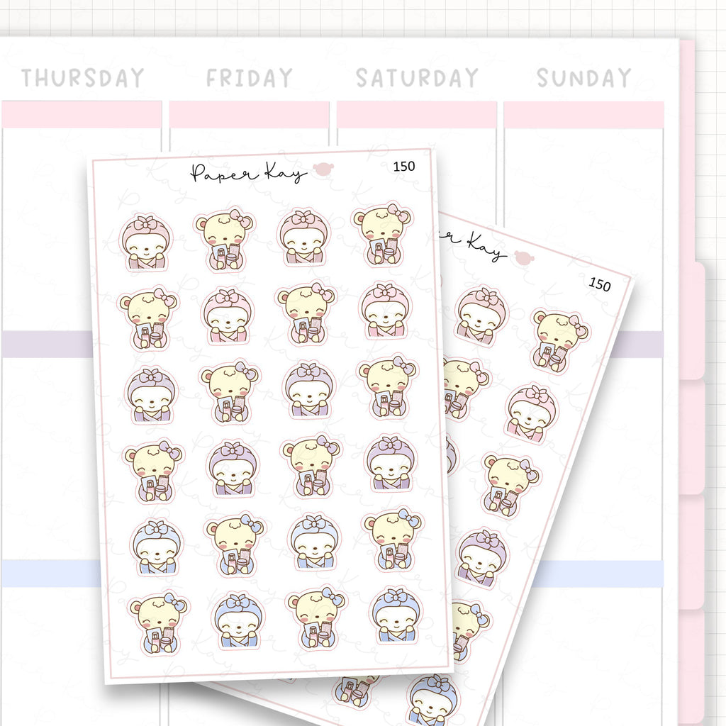 Skincare Sticker Sheet