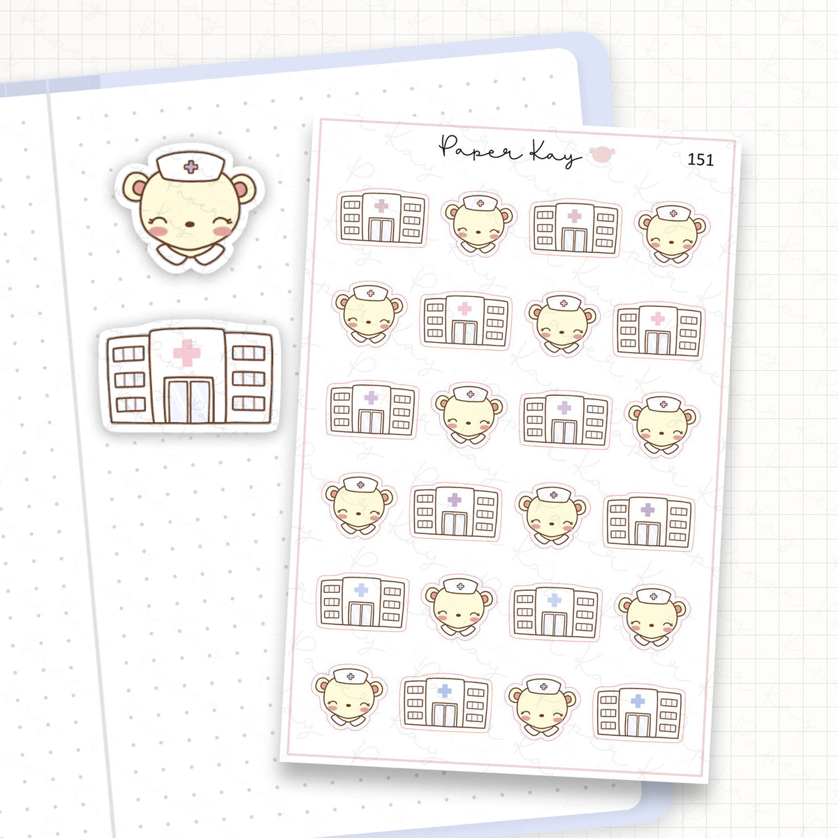 Doctor / Nurse Sticker Sheet