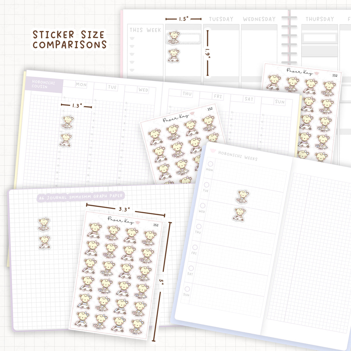 Gift Wrapping / Card Writing Sticker Sheet