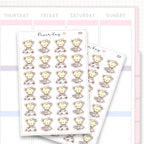 Gift Wrapping / Card Writing Sticker Sheet