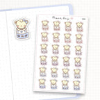 Dot the Bear Washi Sticker Sheet