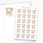 Backache Sticker Sheet