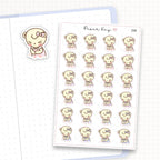 Cramp / Stomach Ache Sticker Sheet