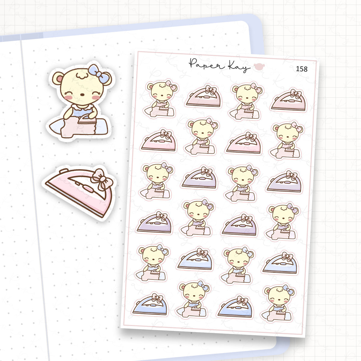 Ironing Sticker Sheet