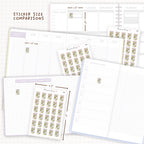 Meal Prep Sticker Sheet